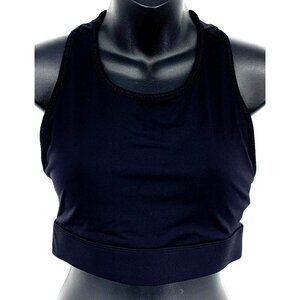 Fabletics Trinity High-Impact Sports Bra Size Medium M Black Women Athletic New
